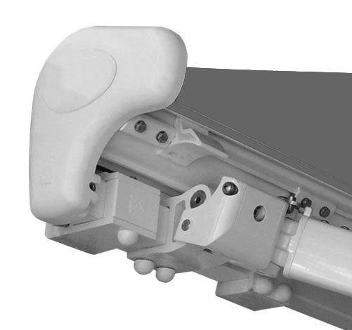 Detail of the Valor half-cassette housing and end cap